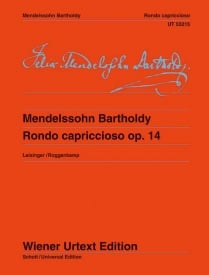 Mendelssohn: Rondo Capriccioso Opus 14 for Piano published by Wiener Urtext